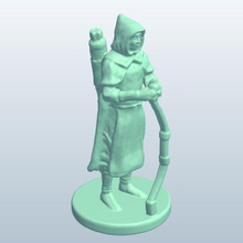 rangerbow v2 ranger di prua persone stampabile lowpoly 3d print model - Mito3D