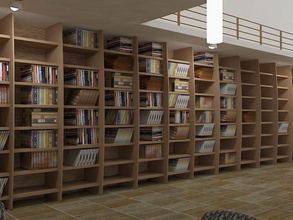 realistic library interior 3d 3ds ali ammar architecture background books borrow cg environments fbx furniture home indoor magazine material model obj paper place reading rent scene shelf syed table textbook 3d print model - Mito3D