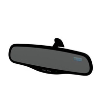 rearview mirror v1 vehicle parts printable lowpoly 3d print model - Mito3D