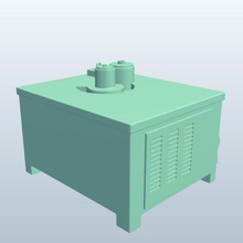 rebar bender machine v1 tools equipment printable lowpoly 3d print model - Mito3D