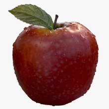 maçã vermelha 3d 3ds a apple soltando alimentos frutas jardim suculento cozinha max modelo fotorrealistas ray vermelho doces v vitaminas vray água yamatano123 3d print model - Mito3D