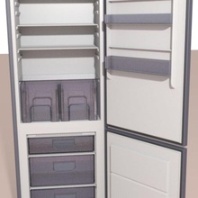 refrigerator appliance blenderblock cool food freezer fridge furnishings ice icebox kitchen model 3d print model - Mito3D