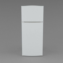 refrigerador 8 aparato eléctrico en el congelador mobiliario cocina koperek modelo fotorrealista blanco 3d print model - Mito3D