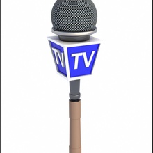 reporter tv microphone audio equipment high industrial instrument marc mic micros model mons music musical news quality radio record science singing speech stage talk tool voice 3d print model - Mito3D