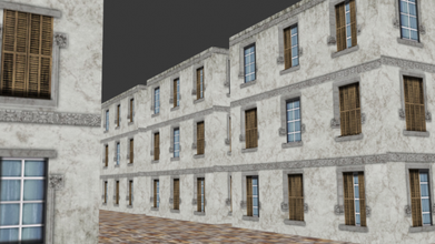 residential buildings buildings architecture game model free commercial city
