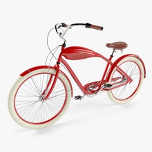 retro bisiklet çocuk electra model eski soskan spor tarz araç velespit tekerlek 3d print model - Mito3D