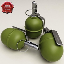 rgd 5 grenade 3d molier 3ds army bomb c4 explosion explosive frag fragmentation gun hand handgrenade iraq marine max mb model projectile rgd5 russia soviet vray weapon 3d print model - Mito3D