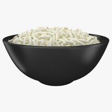 rice bowl 3dror 3ds brown chinese default food grain health max meal model plated realistic scanline seaweed unwrapped vray white whole 3d print model - Mito3D