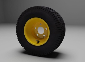 riding lawn mower wheel 3d 3ds car dae fbx garage grass home house industrial machine max metal model mvcomputers obj parts resident rim rubber shed steel tire tread vehicle x 3d print model - Mito3D