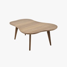 risom amoeba coffee table 3d 3ds aesthetic architecture bandit classic contemporary design furnishings furniture jens lajhar lounge max model natural office pixel visualization vray webbing wood 3d print model - Mito3D