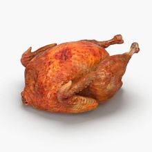 roasted turkey bakeware beverage celebration chicken christmas cookware delicious dinner family food furnishings gbmodel grill holiday meal model poultry roast season thanksgiving 3d print model - Mito3D