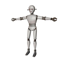 robot karakter uzaylı anatomi hayvan vücut caginda çizgi film çocuk yaratıklar fantezi insan kagan daha düşük adam model canavar poly rig supernatural kadın 3d print model - Mito3D