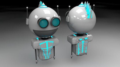robot jasubot-pro01 robots nanobot electronics characters 3d print model - Mito3D