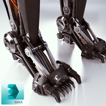 robot bacaklar anatomi yapay biom bionic vücut karakter cyberpunk cyborg droid ekipman ayak mecha tıbbi tıp model myfysalim parçalar hasta protez bilim 3d print model - Mito3D