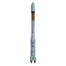 Rakete v1 europäischen arian äußeren Raum Raumschiff bedruckbar ist lowpoly Weltraum-Raumschiff 3d print model - Mito3D