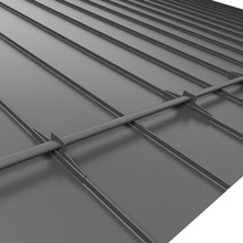 Dacheindeckung Metall 3d Architektur Elemente außen freydun hoch Dach Modell mykola Qualität realistisch sind Naht Schnee stop tile top vray 3d print model - Mito3D