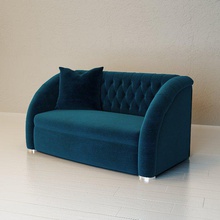 round sofa furniture 3d print model - Mito3D