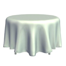 round table tablecloth v1 furniture printable lowpoly 3d print model - Mito3D