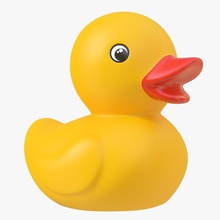 rubber duck 01 animal baby bath bathroom bathtime bird bsker cartoon character child collection ducky model plastic playing rubberduck toy tub yellow 3d print model - Mito3D