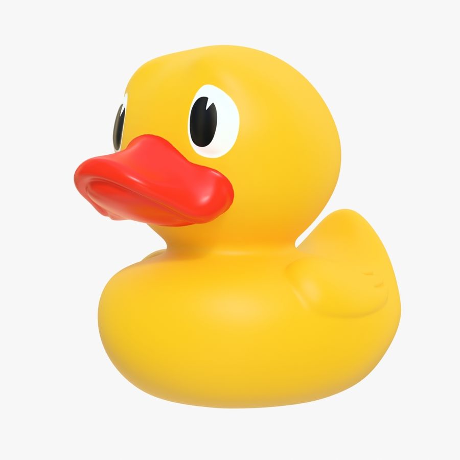 pato de borracha 03 3 3d animais bebê banheira casa banho bathtime pássaro dos desenhos animados o personagem criança coleção ducky fbx engrenagem modelo noz obj plástico jogando rubberduck estúdios brinquedo hidromassagem amarelo 3D print model - Mito3D