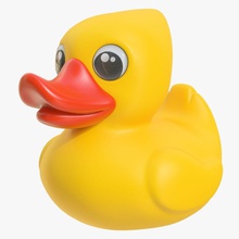 rubber duck 03 animal baby bath bathroom bathtime bird bsker cartoon character child collection ducky model plastic playing rubberduck toy tub yellow 3d print model - Mito3D