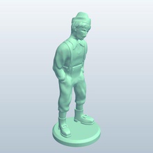 rumpelstiltskin v1 mítico criaturas imprimible lowpoly míticas 3d print model - Mito3D