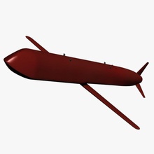 russia kh-101 cruise missile 101 160 555 95 aircraft airplane attack aviation bear bomber chukou ground guidance kh military nuclear plane projectile seeker standoff tercom tu turbofan warhead weapon 3d print model - Mito3D