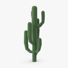 saguaro 03 low poly kaktüs cactai caktus çizgi film çöl yeşil kactus kaktus daha düşük model bitki sahne royalmix ayarlayın taş örtüsü 3d print model - Mito3D