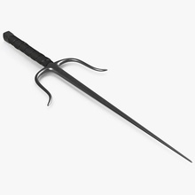 sai silah 3d molier Asya bıçak Çin savaş kesme hançer tehlike uluslararası Japonya Japon karate katana melee metal model naginata ninja samuray shuriken kılıç trident V-ray'in 3d print model - Mito3D