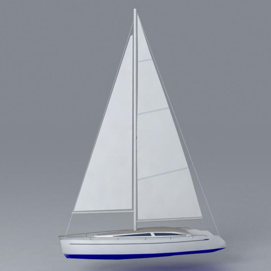 veleiro barco jogo inferior modelo oceanis odio poli pronta de lazer vela a venda do mar frete esporte água embarcação iate 3D print model - Mito3D