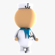 sailor character animation boat business captain cartoon education employment game guys human job male man masters model occupation playing sail shipping swimming task toon virtualhorizonstudio work 3d print model - Mito3D