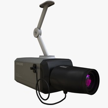 samsung security-Kamera sdc-435 3degestar 435 cam Kamera cctv - Elektronik Ausrüstung guard Objektiv Modell Sicherheit die Deza überwachung Technologie video 3d print model - Mito3D