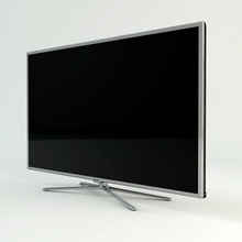 samsung smart tv depois exibição e3d efeitos eletrônica element3d hdtv lcd modelo plazma a tela tdubic televisão de vídeo 3d print model - Mito3D