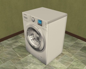 samsung washing machine amap3 appliance dryer electrics furnishings furniture house kitchen model washer 3d print model - Mito3D