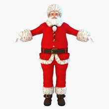 Noel Baba 3d çizgi film karakter claus tümcesi yağ mutlu tatil temalı insan erkek adam mas model yeni insanlar saint santa sdreamers kar yağışı toon x xmas yıl 3d print model - Mito3D