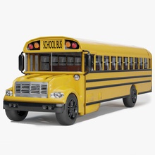 ônibus escolar de c2 carro criança cidade o treinador colagem freightliner pesado mnphmnmn modelo passageiro cofre a escola schoolbus estudante táxi thomas transporte viajar caminhão interior nós van do veículo 3d print model - Mito3D