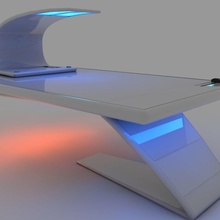 bilim kurgu masa bilgisayar elektronik fi mobilyalar mobilya gelecek fütüristik ev ipad ışık tıbbi model richenks sci ekran nakliye alanı uzay gemisi yıldız tablo tablet tech dokunma tv 3d print model - Mito3D