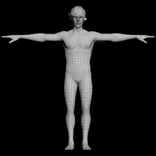 scruffy man character rigged amazing anatomy athletic beach body detail game gameready guys handsome hero high human lowpoly male model naked nude ready realtime res rig young youth 3d print model - Mito3D