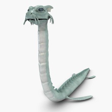 Meer Kreatur 3d 3ds 4k Tier Kreaturen Dinosaurier fbx Fisch hd hoch max Modell obj Preis Qualität Reptilien Hai Schlange tstudio2015 gut 3d print model - Mito3D