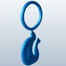 sceau de l'équilibrage nez boule v2 joint d'étanchéité la balle fob éléments imprimable lowpoly 3d print model - Mito3D