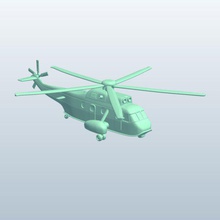 search rescue utility helicopter v1 search  rescue utility helicopter aircraft printable lowpoly