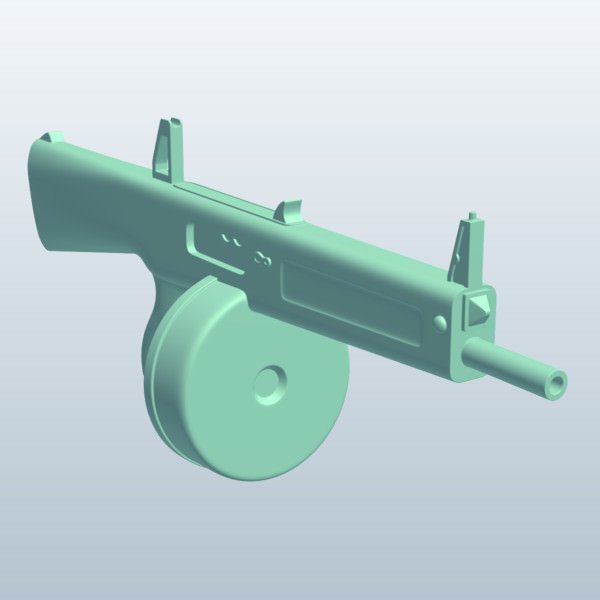 selectivefire asalto shotgunamerican v1 american el la escopeta armas armadura imprimible lowpoly las de 3D print model - Mito3D