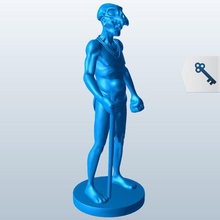 shamanstaff v1 chamán personal personas imprimible lowpoly 3d print model - Mito3D
