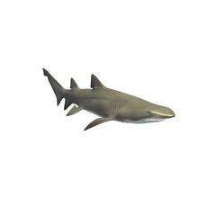 shark v2 gris l'infirmière le requin animaux imprimable lowpoly 3d print model - Mito3D