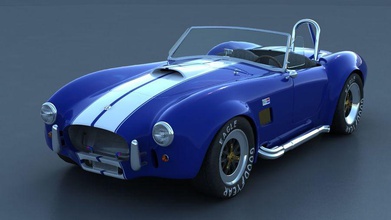 shelby ac cobra 3ds 427 antique buibui caprice car chevrolet ford lowpoly model modeluxe muscle old sport v8 vehicle vintage voiture vray 3d print model - Mito3D