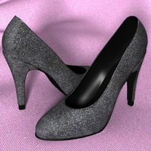 Schuh 05zip 3dmag Animationen Körper cartoon Charakter Kleidung weiblich Fuß Spiel der Ferse hoch Mensch Beine Modell Sandale Schuh-05-Reißverschluss Schuhe Frau 3d print model - Mito3D