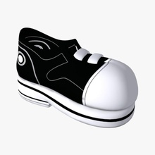 zapatos de dibujos animados almaral carácter limpio ropa denys diseño pie modelo deporte toon caminar 3d print model - Mito3D