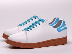 shoes s boot character clothes iray model qon sport tennis 3d print model - Mito3D