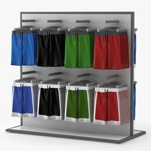 conjunto de shorts boxer calções o personagem pano roupas móveis knickerbockers matz modelo calças definir prateleira prateleiras a loja curta esporte terno cueca 3d print model - Mito3D