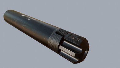 silencer mp7a1 game lower military model navy poly ready rifle sas seal shamik smb weapon mp7 3d print model - Mito3D